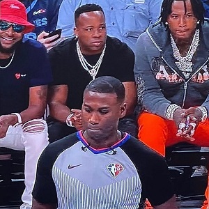 Moneybagg Yo attends Grizzlies game in first public outing since ex died