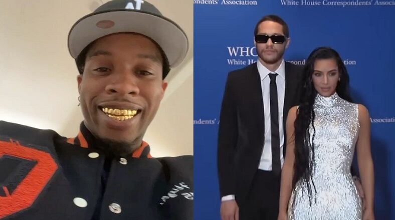 Tory Lanez calls Pete Davidson tattooing Kanye's kids names dangerous