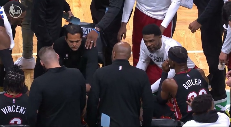 Udonis Haslem goes off on the Miami Heat for getting blown out