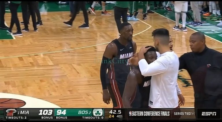 Victor Oladipo has emotional moment with Bam Adebayo after Game 3 win