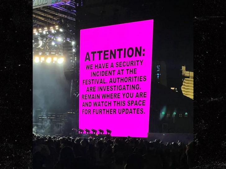 Gunshots were allegedly heard at Lovers & Friends Festival