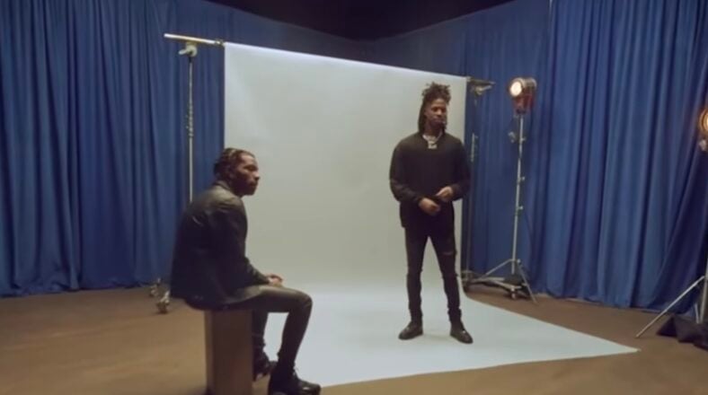 Lil Baby previews "Dark Mode" song in Beats By Dre ad with Ja Morant