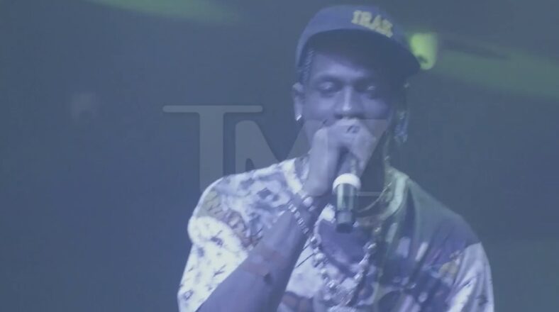 Travis Scott performs at E11EVEN in Miami