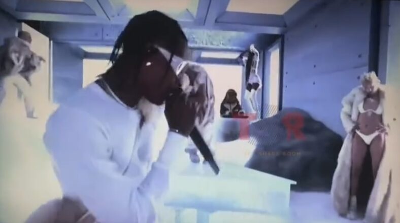 Travis Scott performs at 2022 BBMAs