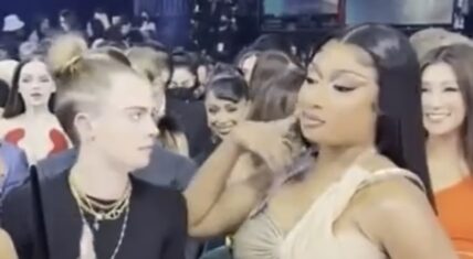 Cara Delevingne admires Megan Thee Stallion all night at BBMAs 