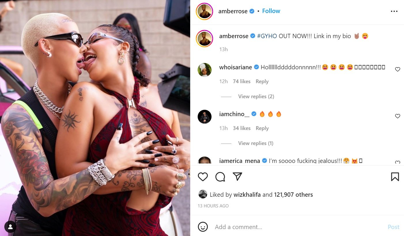 Amber Rose trends on Twitter with GYHO single sampling Mannie Fresh