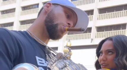 Ayesha Curry dominates Twitter for wearing Steph Curry jersey dress