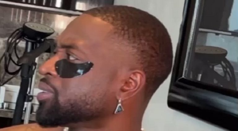Dwyane Wade goes viral getting his makeup done for Milan Fashion Week