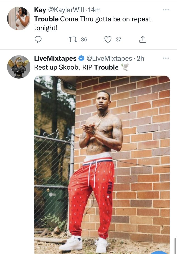 Atlanta rapper Trouble passes away at 34
