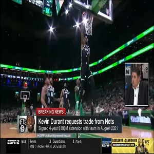 Kevin Durant wants to be traded to Suns and Kyrie may also leave Nets