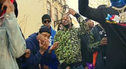 Rowdy Rebel turns up in the streets with Woo Nina video
