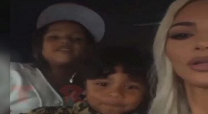 Saint West calls Kim Kardashian fans weirdos on IG Live