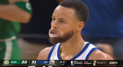 Stephen Curry hits buzzer beater after Jayson Tatum calls him too small