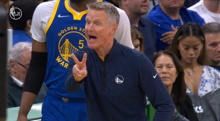 Steve Kerr complains about Marcus Smart flopping back to back