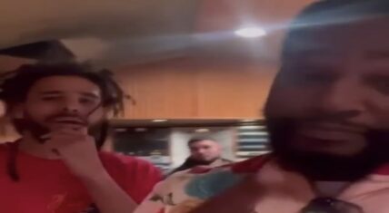 J. Cole and Cam'ron tease collaboration in the studio