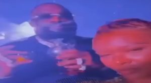 Rick Ross hangs out with Sabrina Parr in Miami 