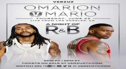 Verzuz announces Omarion vs Mario Verzuz in Los Angeles