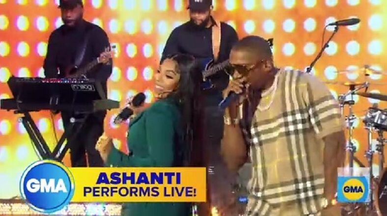 Ashanti performs 2000s hits with Ja Rule on Good Morning America