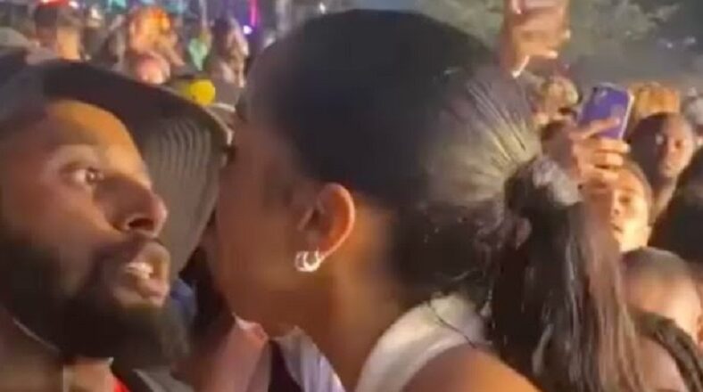 Brittany Renner speaks on throwing water in fan's face