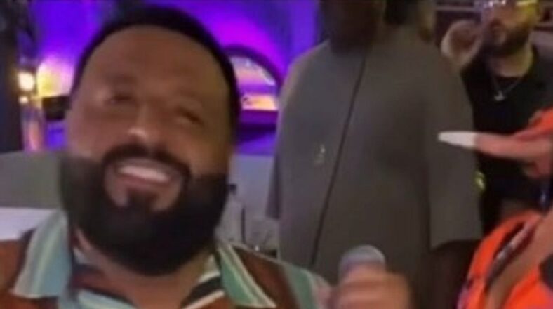 DJ Khaled dances with JT to City Girls' Good Love with Usher