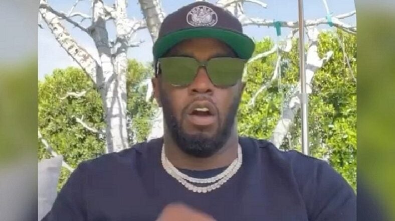 Diddy accidentally films Jesse Mae on IG Live and she runs off