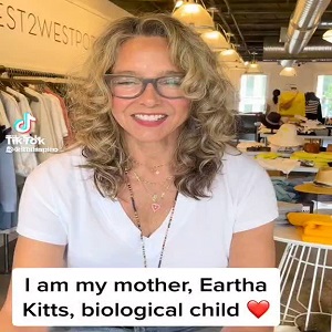 Eartha Kitt's daughter confronts rumors that she is not her bio child