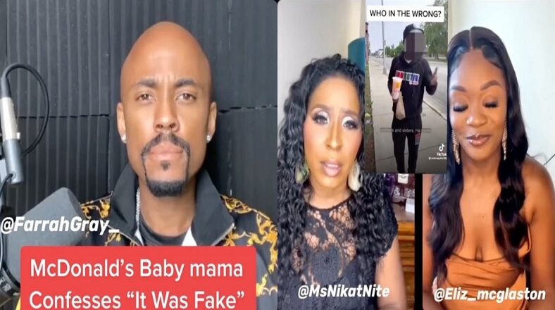 Eliz McGlaston admits the McDonalds baby mama video was fake