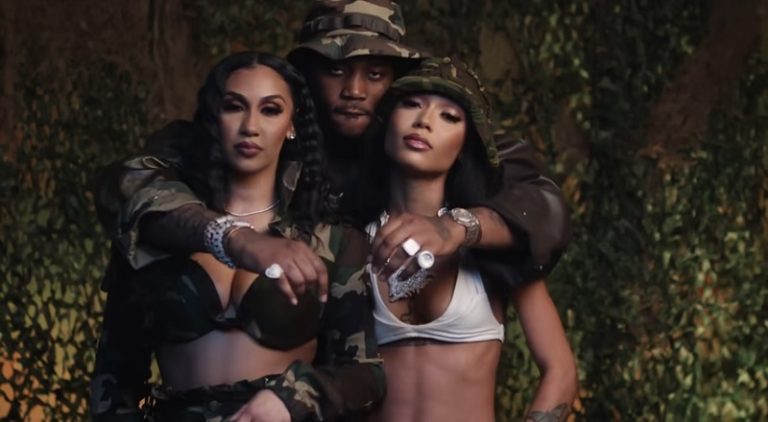 Fivio Foreign and Queen Naija drop What's My Name video with Coi Leray