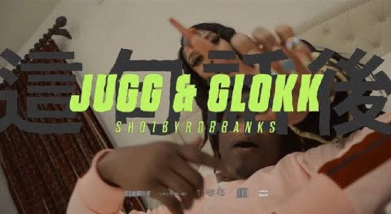 Hunnitband Tee and Mandi Glokk drop Jugg & Glock video