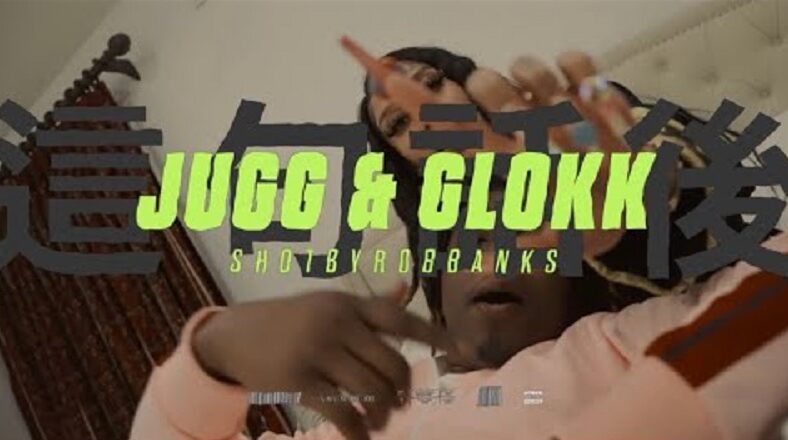 Hunnitband Tee and Mandi Glokk drop Jugg & Glock video