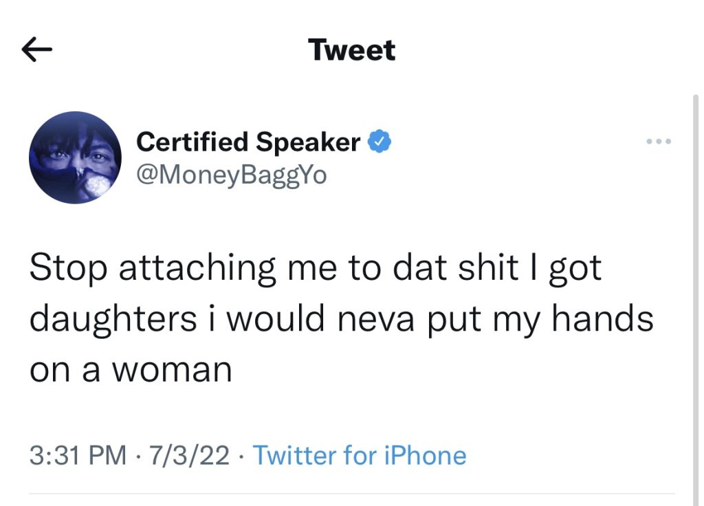 Moneybagg Yo denies being involved in domestic violence situation with Ari Fletcher
