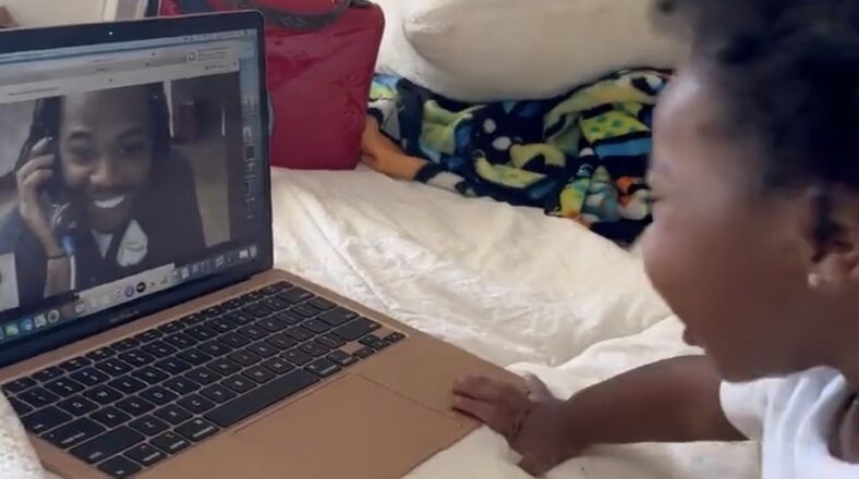 Gunna speaks with godson from jail on video call