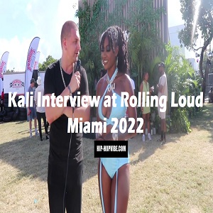 Kali discusses Toxic Chocolate EP and more at Rolling Loud