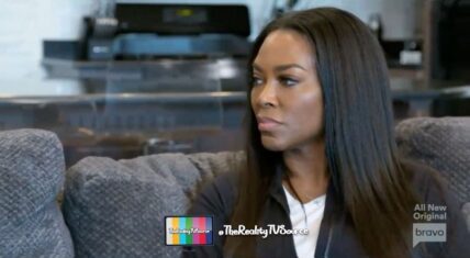 Kenya Moore speaks to Sanya Richards-Ross about Marlo feud