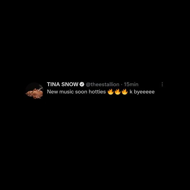 Megan Thee Stallion announces she has new music coming up
