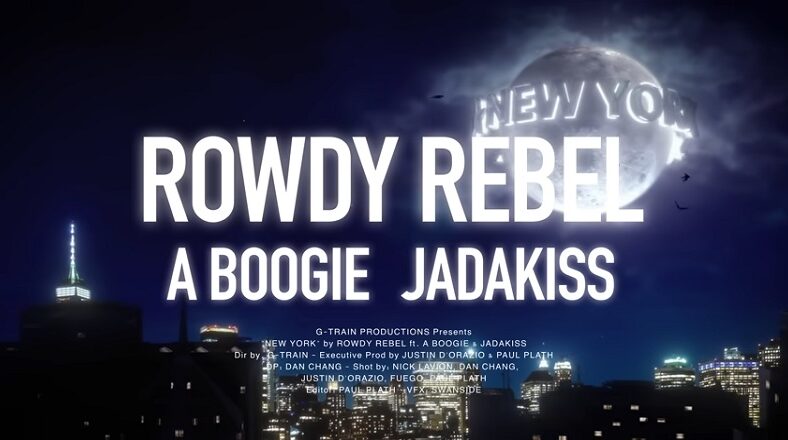 Rowdy Rebel links with A Boogie and Jadakiss for New York video