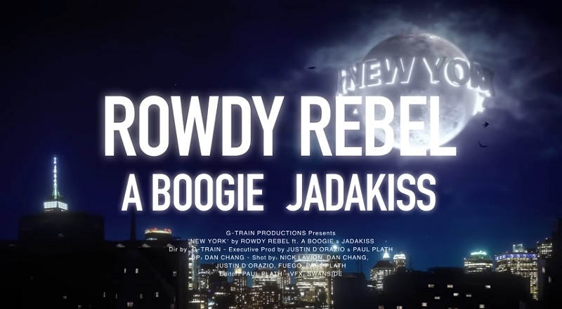Rowdy Rebel links with A Boogie and Jadakiss for New York video
