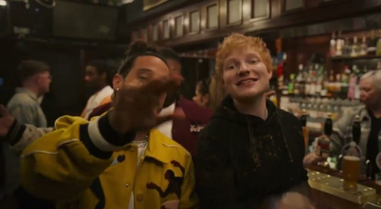 Russ and Ed Sheeran put on a show in Are You Entertained video