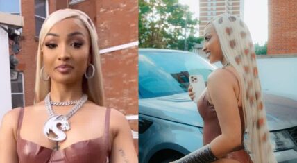 Shenseea shows off her leopard print hair