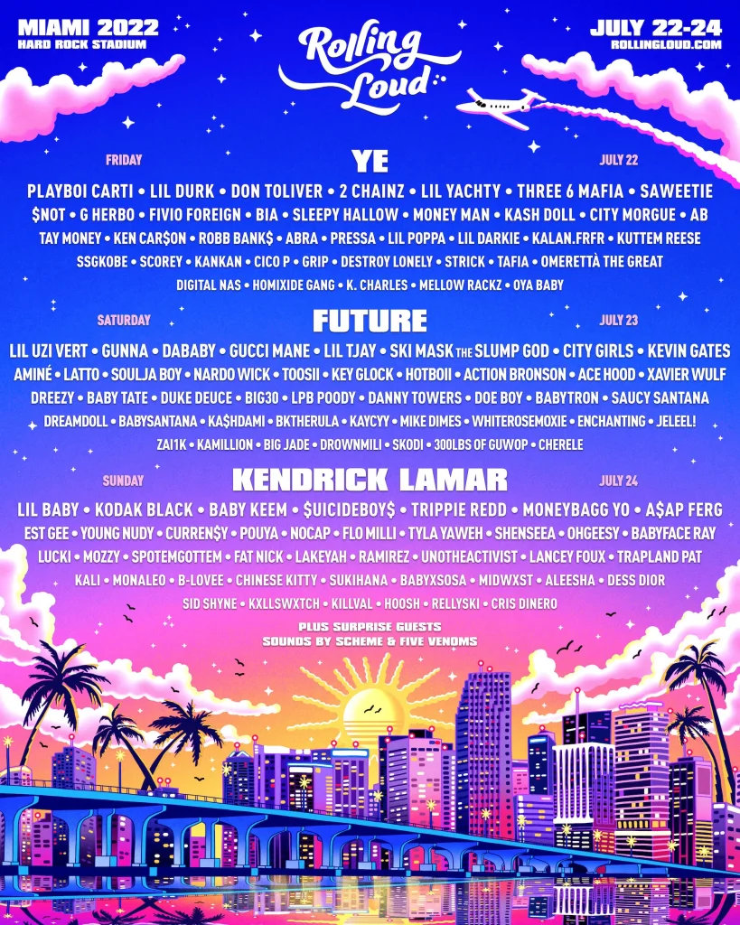 Rolling Loud Miami 2022 to be held in one week