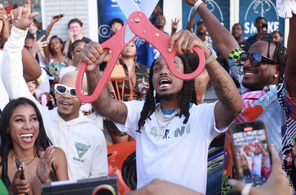 Quavo and Smoke World Co. open store in Atlanta