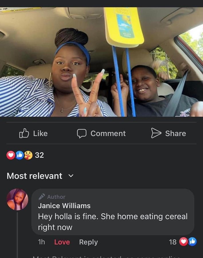 Grandma Holla is still alive despite reports of her passing