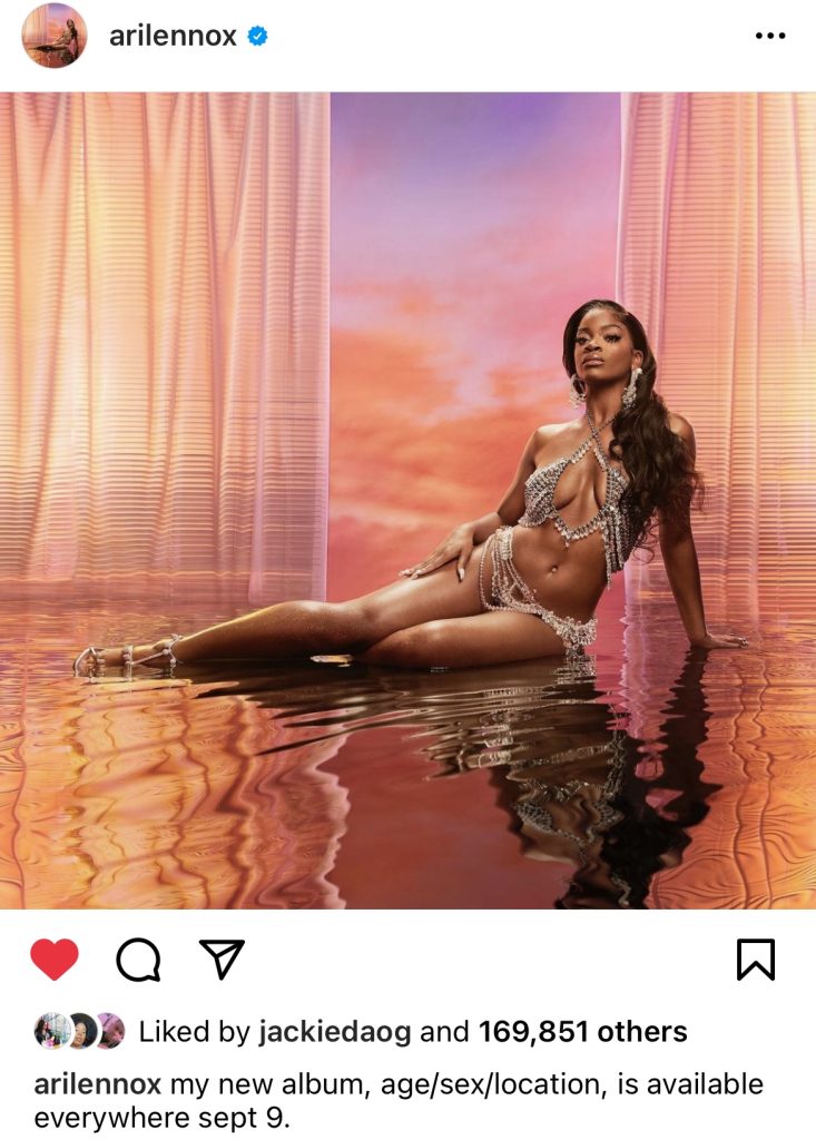 Ari Lennox reveals "Age/Sex/Location" cover art