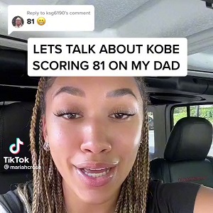 Jalen Rose's daughter talks Kobe scoring 81 points on her dad