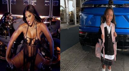 Joseline gets dragged over Bonnie Bella's hair in school pic
