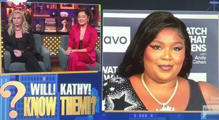 Kathy Hilton of RHOBH calls Lizzo 'Precious' on WWHL