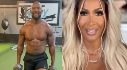 Martell Holt allegedly moved into Chateau Sheree
