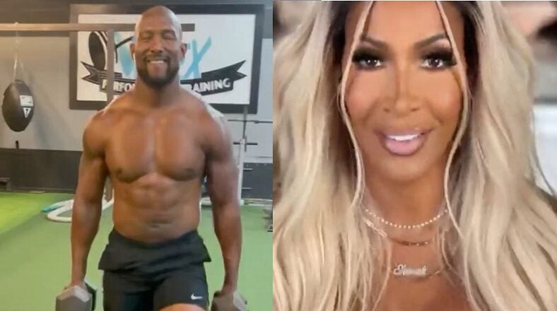 Martell Holt allegedly moved into Chateau Sheree