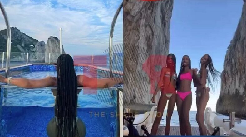 Yung Miami is in Italy at the same time as Diddy and his family