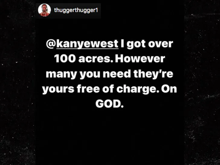 Young Thug offers Kanye West land to start Yeezy stores